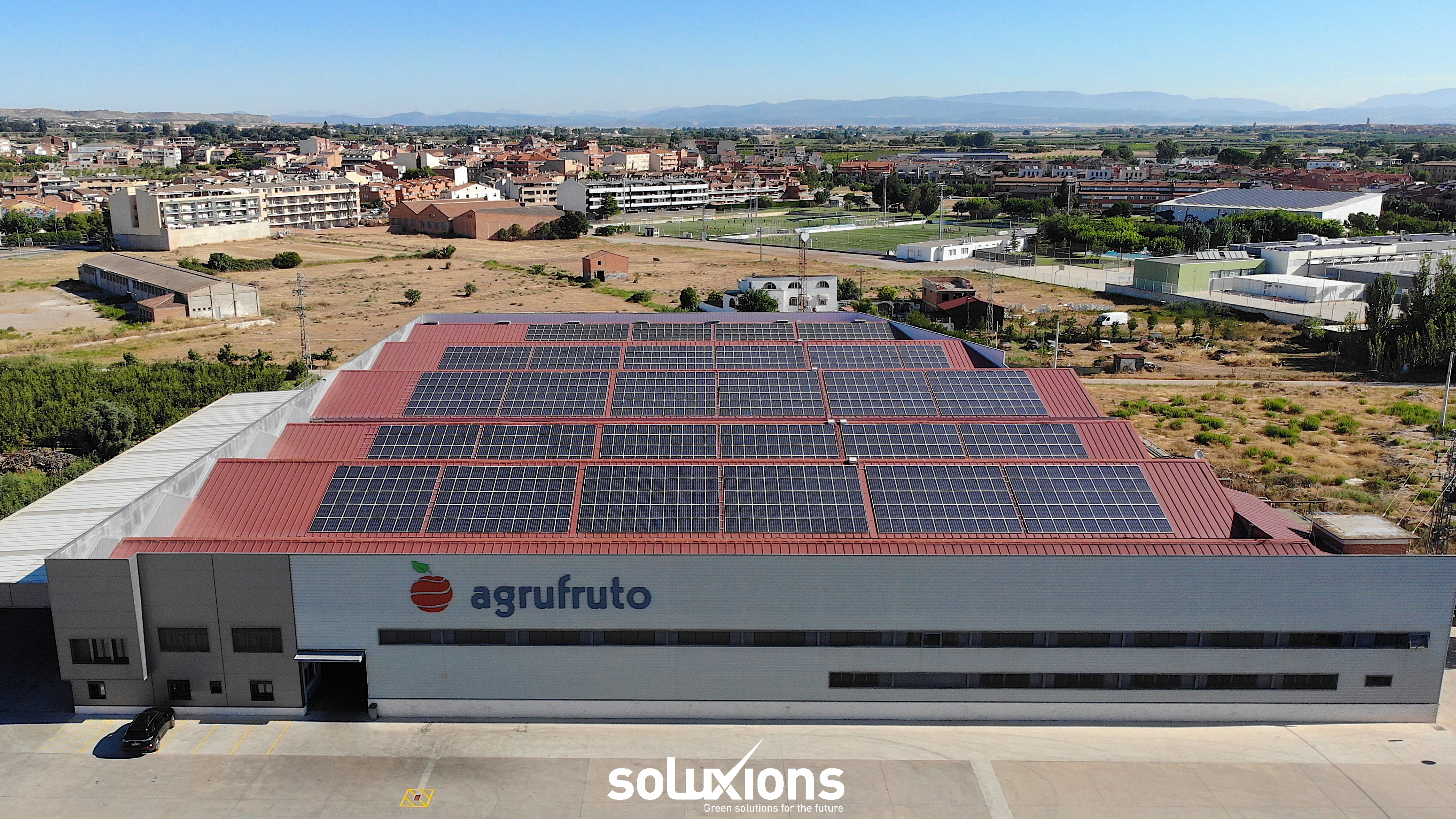 Industrial self-consumption installation AGRUFRUTO 374,7 kWp