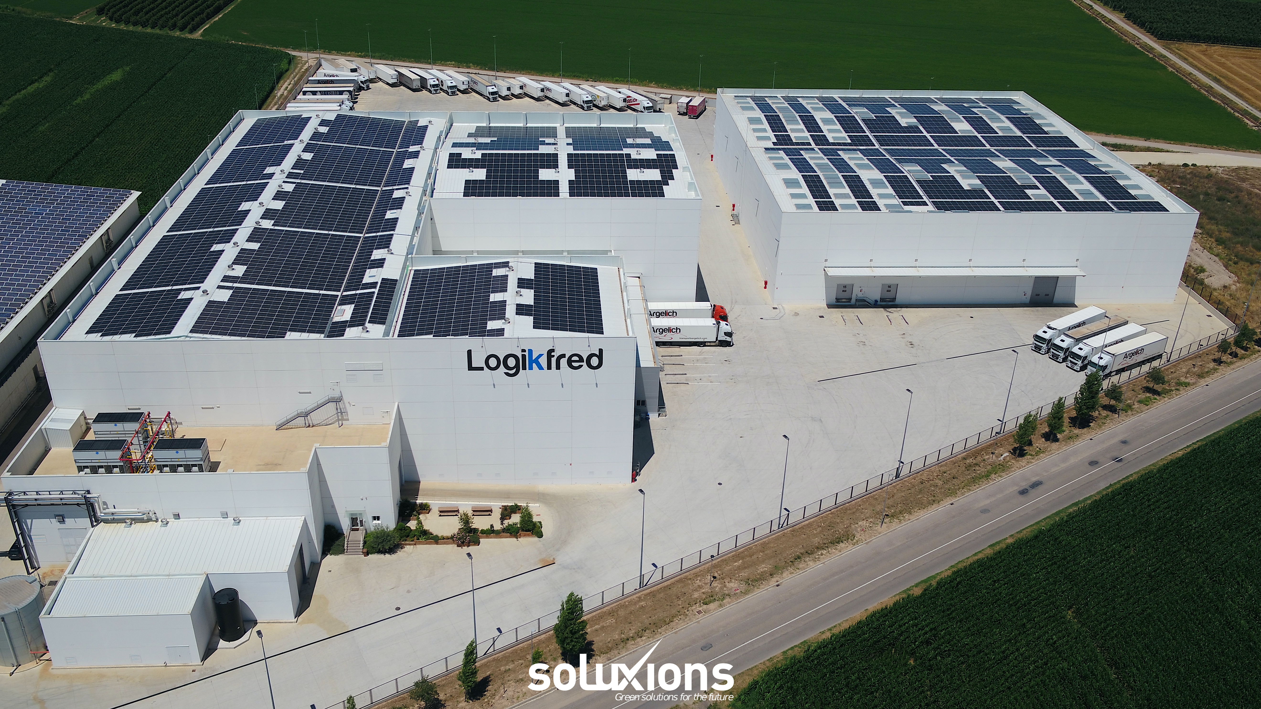 Industrial self-consumption installation LOGIKFRED (Transports ARGELICH) 1.555,2 kWp