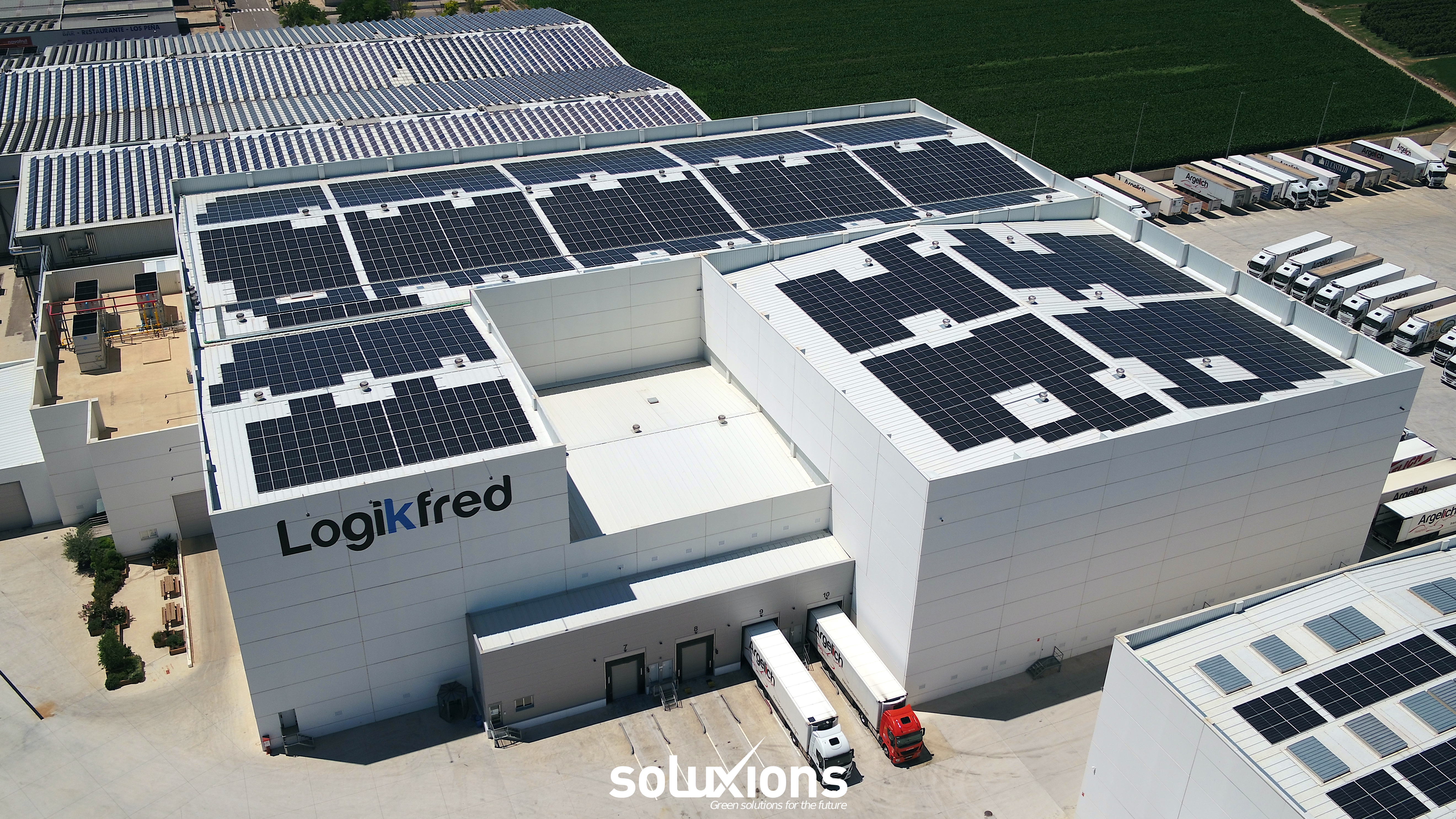 Instalación autoconsumo industrial LOGIKFRED (Transports ARGELICH) 1.555,2 kWp